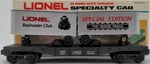 Lionel 6-0781 Gauge Lrrc Flatcar With 2 Vans Ex/box. Fixed Price $8.24.