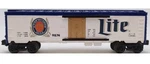 Lionel Miller Lite Beer Billboard Reefer Car 6-9874! Gauge Train. Fixed Price $49.99.