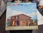 Kibri B-9790 Warehouse With Added Worker , Fork Truck & Wheelborrow New. Fixed Price $25.99.