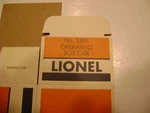 Lionel Licensed 3484 Operating Box Car Reproduction. Fixed Price $7.95.