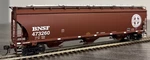 Pecos River Brass Scale #2662A Bnsf 5161 Cf Covered Hopper #473260 - Nib!. Fixed Price $337.98.