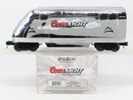 3-RAIL Mth Railking 30-78061 Coors Light Silver Bullet Operating Tail Car. Fixed Price $714.95.