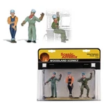 New Woodland Scenics Accents A2547 Figures Idling Engineers Scale. Fixed Price $34.99.