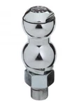 Acme Reversible Chrome Trailer Ball 1-7/8" And 2" With 1" Shank, Solid Steel .. Fixed Price $29.99.