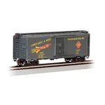 Bachmann Industries Ho 40' Box Toledo Peoria & Western #606 BAC16016 Rolling. Fixed Price $40.00.