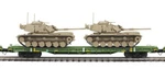 Mth Premier 20-92285C Us Army Desert 60' Flat Car W/2 M60 Tanks New O-scale. Fixed Price $199.99.