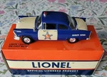 Vintage Lionel Eastwood Automobilia 1956 Ford Tudor Security Chief Car. Fixed Price $39.99.