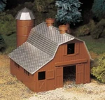 Bachmann #45602 "o" Scale Plasticville Dairy Barn New Original Box. Fixed Price $24.99.