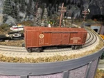Pre-war Lionel 61100 Prr X2758 Automobile, Double Door Stamped Metal Boxcar.. Fixed Price $95.00.