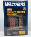Walthers 933-3177 Ho Parkview Terrace Tenement Background Building Kit. Fixed Price $29.99.