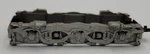 American Flyer XA13A802 Scale Cast Silver Alco Truck Frame W/ Coupler Bracket. Fixed Price $10.00.