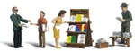 Woodland Scenics Scale Accents Figures/people Set Newsstand. Fixed Price $15.99.