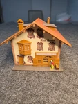 Faller Ho 231708 Anton Serchner Mountain Chalet Figurines Fully Assembled. Fixed Price $39.99.