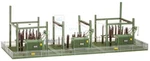 Faller 130958 - Electric Substation Mounting Kit. 1:87 H0 Scale. Fixed Price $76.52.