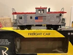 Line K613-7471 Colonies Extended Vision Caboose Nib. Fixed Price $69.99.