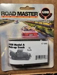 N Scale Pewter 1930 Model Pick-up Truck Ghq Road Master Series 57-006. Fixed Price $13.99.