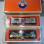 2009 Lionel 6-29965 Boxcar Two Pack In Scale. Fixed Price $65.00.
