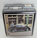 Magnuson Models '41 Chevy Convertible 439-913 Clear Polyester Castings & Details. Fixed Price $13.95.