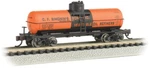 Bachmann Scale C.f. Simonin's Sons Acf 36.5' 10K Gal 1-DOME Tank Car 17866. Fixed Price $25.92.