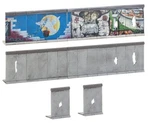 Faller #180424 1/87 Wall - (size 220 X 43 Mm). Fixed Price $43.47.
