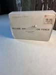 Department 56 Village Accessories White Wrought Iron Fence Enameled #5999-4 4PCS. Fixed Price $11.99.