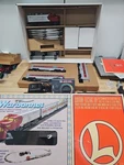 Lionel Trains O-27 Warbonnet Santa Fe Diesel Passanger Set #11929 Read Please. Fixed Price $224.95.