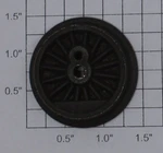 Lionel 2036-144 Plain End Wheel (12). Fixed Price $25.20.