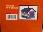 Lionel 2329150 Shed Building W/ Operating Sounds Accessory Gauge Nib. Fixed Price $98.00.