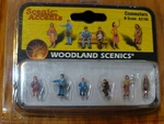 Woodland Scenics #2150 Commuters (discontinued). Fixed Price $14.44.