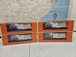 Lionel Presidential Boxcar Set 39337 39338 39339 39340 Made In Usa / New. Fixed Price $220.00.