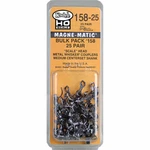 Kadee Ho #158-25 Bulk Pack Pair Medium Scale Head Whisker Couplers #150. Fixed Price $65.95.