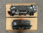 + Lionel Mth Gauge Tinplate Gray 263E Steam Locomotive & Tender Traditional *s. Fixed Price $539.99.