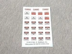 Walthers Ho Oil Loading Platform Decals D-933-3104 Ts. Fixed Price $9.99.