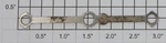 Lionel 1668E-9 Gauge Steam Locomotive Side Rod (12). Fixed Price $8.40.