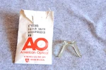 American Optical Eyeglasses Frames Nose Piece PA163 16MM Vintage. Fixed Price $9.75.