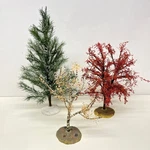 Lemax Collection Trees Autumn Oak Dogwood White Pine. Fixed Price $28.99.