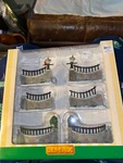 Lemax Village Table Accents - Stone Wall 1 Box Of 6 Pieces. Fixed Price $31.45.