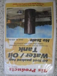 Rix Ho 1/87 Scale 628-0505 60 Foot Peaked Top Water Oil Tank Building Kit. Fixed Price $12.95.
