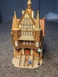 Vollmer #43748 Ho 1/87 Story Old Post Office Building With Street Light Built. Fixed Price $79.99.