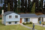 Walthers Cornerstone Scale Building/structure Kit Split-level House/home. Fixed Price $31.99.