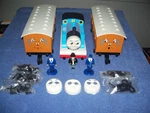 Lionel Thomas The Tank Engine Train Annie Clarabel Large Scale Gauge 8-81027. Fixed Price $125.00.