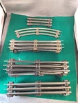 Lionel Gauge Train Track 15 Piece Lot 13 Straight Curve Short. Fixed Price $19.99.