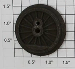 Lionel 2036-132 Geared Flanged Wheel (10). Fixed Price $25.00.