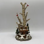 Department 56 1996 Vintage Village Birch Tree Cluster W/two Mailboxes 52631 Euc. Fixed Price $16.99.