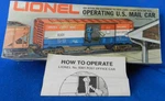 Lionel Operating U.s. Mail Car, Ln, Free Shipping #6-9301. Fixed Price $40.00.