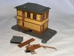 Vintage Ho Scale Pola West Germany Railroad Depot Building Train Layout Diorama. Fixed Price $10.00.