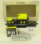 Lionel 6-29486 Gauge Flatcar With Construction Crane 6828 Nib. Fixed Price $86.44.