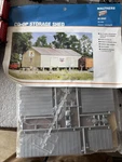 Walthers Cornerstone Kit 933-3529 Ho Scale Co-op Storage Shed Nib. Fixed Price $24.99.