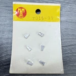Ho Scale Timberline Models #7015-99 Pack Of 6 Silver Accessory Parts. Fixed Price $5.99.