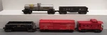 Lionel Vintage Gauge Freight Cars: 3469, 1007, 6555, 347000, 6470. Fixed Price $53.19.